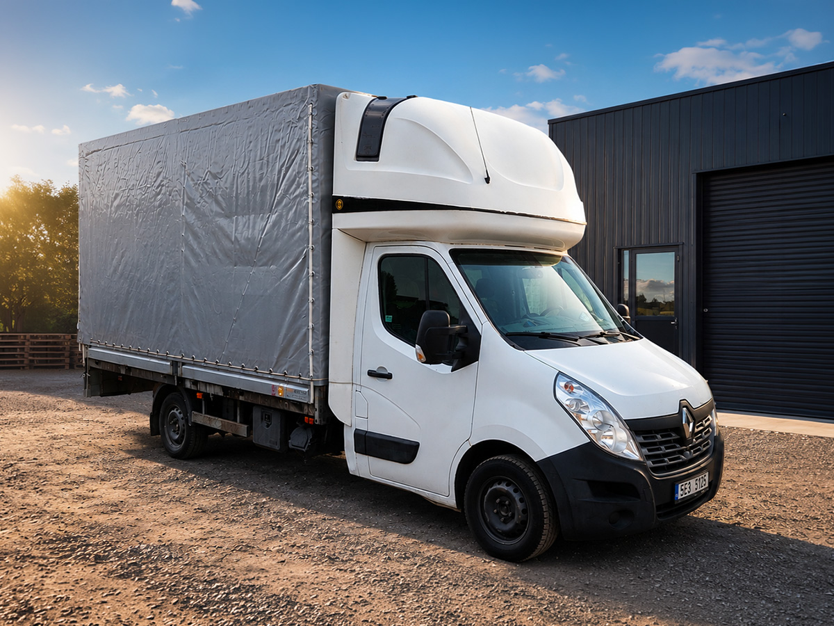 Renault Master – plachtová dodávka – DOVEZUODVEZU.cz